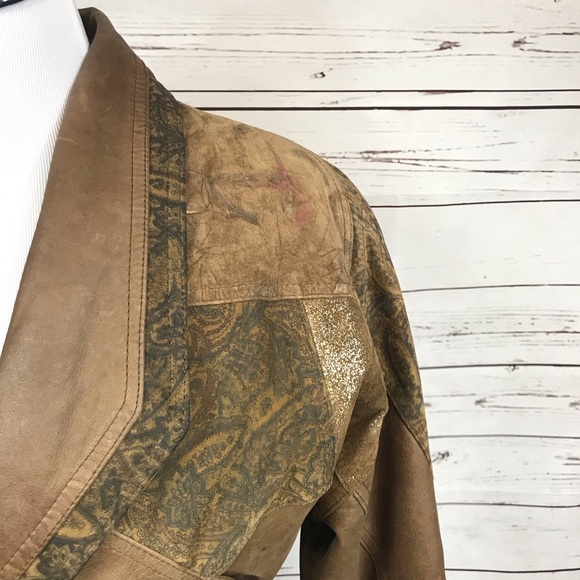 Vintage LEather Jacket Size S GUC - Picture 2 of 8